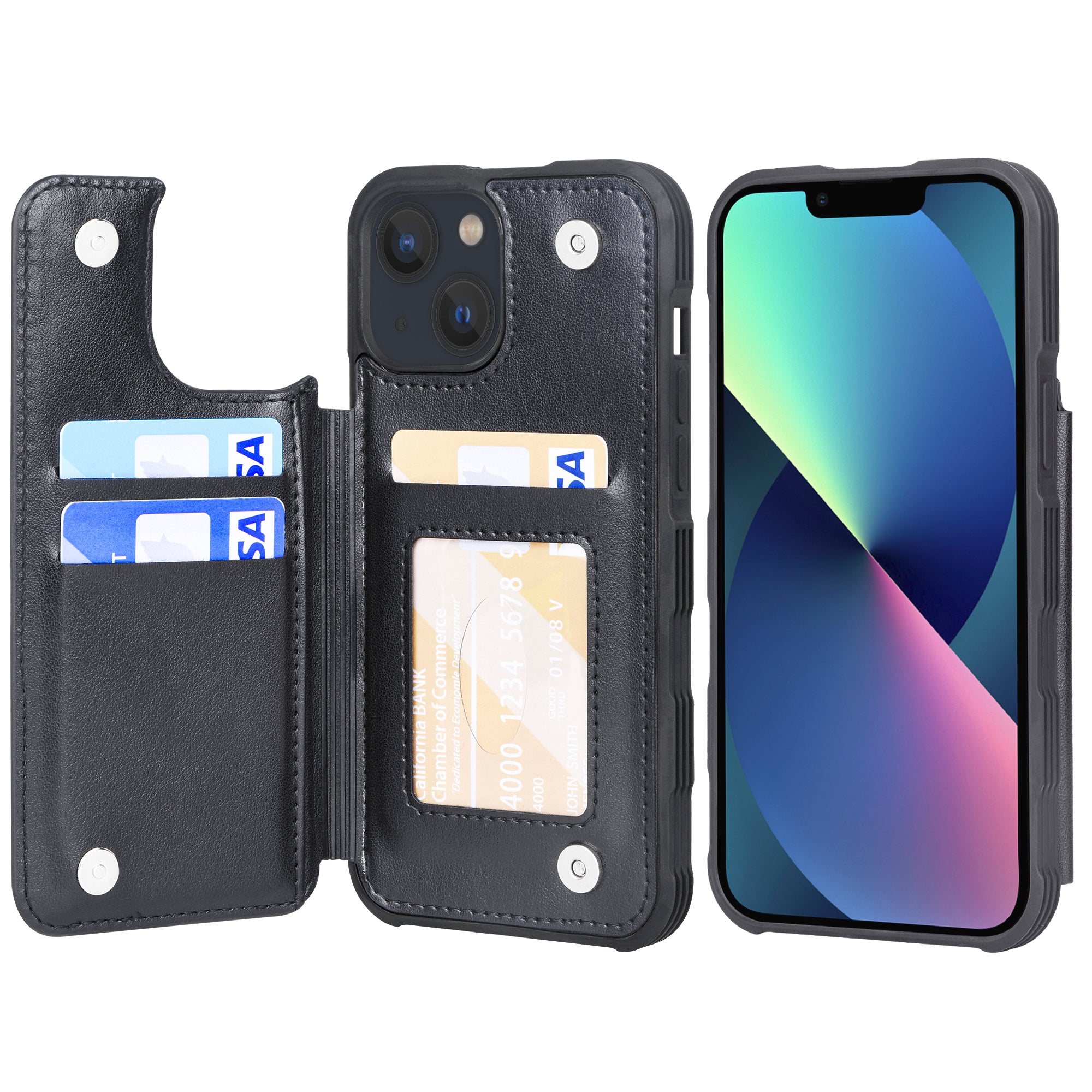 Arae for iPhone 13/ 13 Pro Max Case - Wallet Case with PU Leather Card –  Arae case