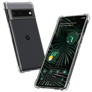 Custodia Soft Armor Trasparente Per Google Pixel 6 - TPU 1,5mm Con Angoli Rinforzati