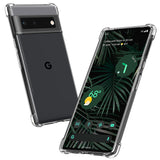 Arae Case for Google Pixel 6 Pro 6.71 inch, Premium Soft and Flexible TPU [Scratch-Resistant] Phone Case for Google Pixel 6 Pro 5G 6.71 inch, Crystal Clear