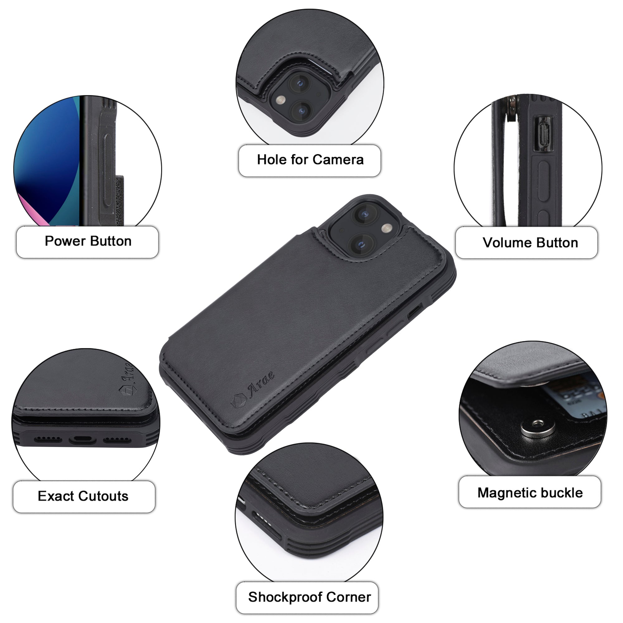 Arae for iPhone 13/ 13 Pro Max Case