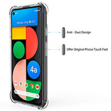 Arae Case for Google Pixel 4A 5G, Premium Soft and Flexible TPU [Scratch-Resistant] Phone Case for Google Pixel 4A 5G, 6.2inch, Crystal Clear