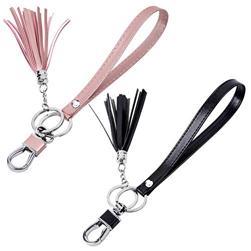  EcoVision Keychain Lanyard for Keys, Wristlet Key Chain for  Women, Key Holder Lanyards with 2 keyrings : Office Products