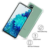 Arae Case for Samsung Galaxy S20 FE 5G, Premium Soft and Flexible TPU [Scratch-Resistant] Phone Case for Samsung Galaxy S20 FE 5G, Crystal Clear
