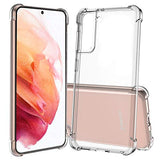 Arae Case for Samsung Galaxy S21, Premium Soft and Flexible TPU [Scratch-Resistant] Phone Case for Samsung Galaxy S21, Crystal Clear