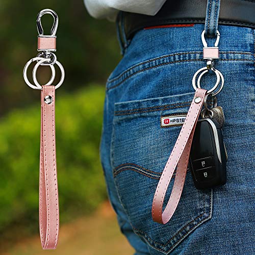 KESYOO 2pcs car key chain key wristlet rhinestone lanyard keychain Lanyard Key  Chain key lanyard for men keychains for women keychain accessories for  women Metal crystal man Ornament at  Women's Clothing