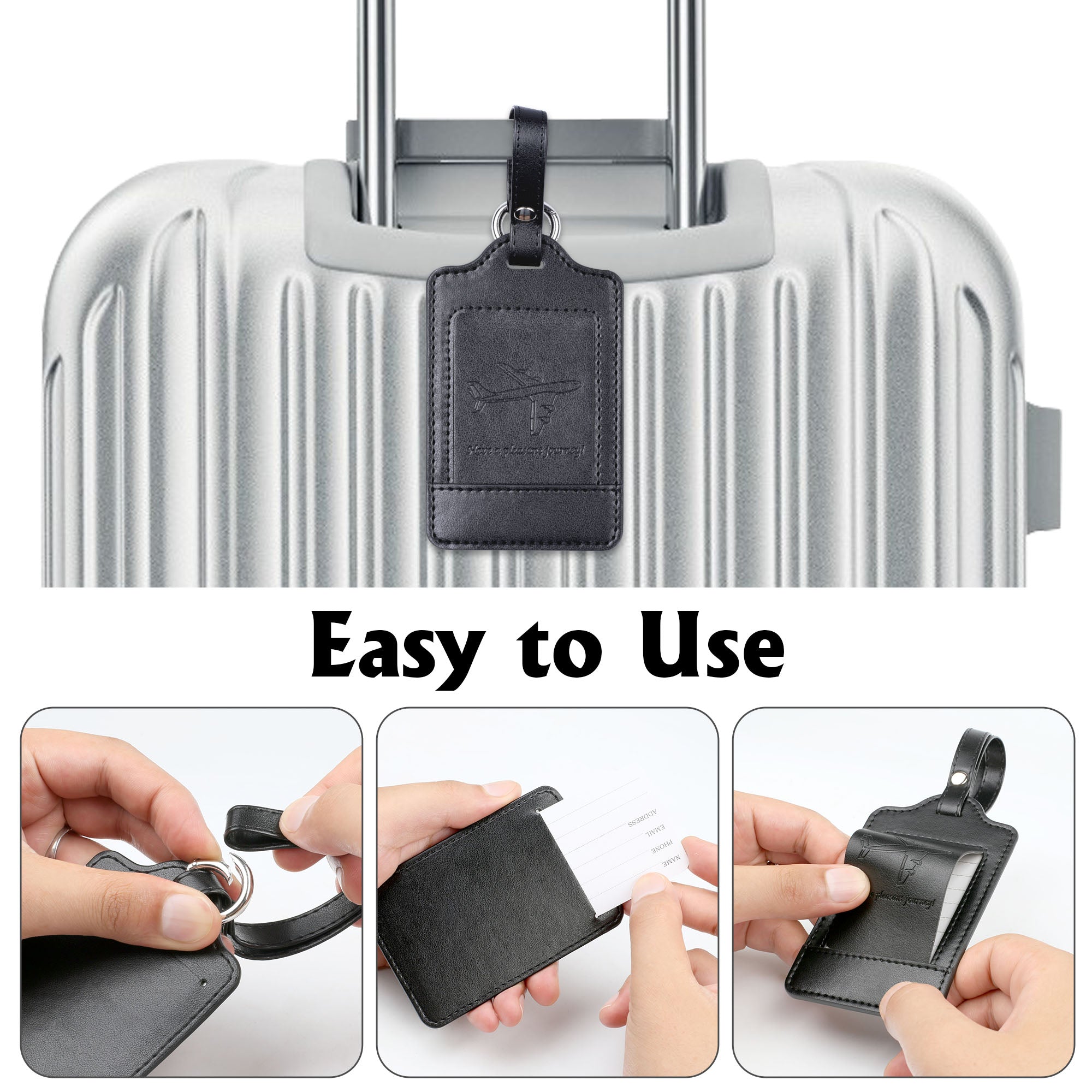 Arae Luggage Tags Travel Accessories for Suitcase Handbags