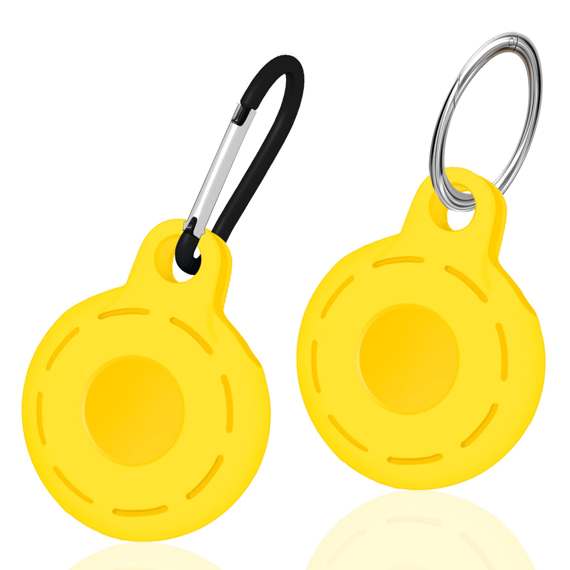 Arae Compatible for Apple Airtag Case/Holder Silicone Keychain