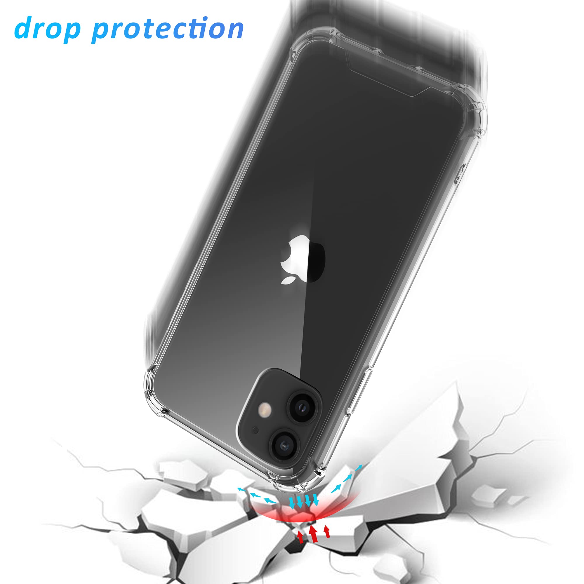 Mobigear Crystal - Coque Apple iPhone 11 Coque Arrière Rigide - Transparent  560583 
