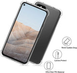 Arae Case for Google Pixel 5A 5G, Premium Soft and Flexible TPU [Scratch-Resistant] Phone Case for Google Pixel 5A 5G, Crystal Clear