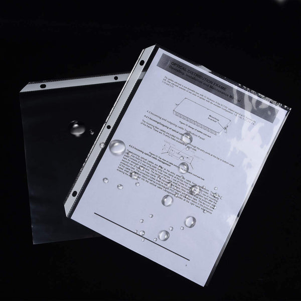 ReliThick Clear Binder Sheet Protectors With Tabs – 128 Pack, 8 Tabs Each – For 3-Ring Binders, Organize Documents - View #8