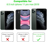 Arae Screen Protector for iPhone 11 Pro Max/Xs Max, HD Tempered Glass Anti Scratch Work with Most Case, 6.5 inch, 3 Pack