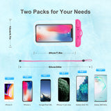 Arae Universal Waterproof Cellphone Dry Bag Phone Pouch Compatible for IPhone 12 Pro 11 Pro Max XS XR X 8 7 Plus Samsung Galaxy S21/20 Google Pixel Up to 7 Inches for Beach Pooling Travel Outdoor 2 Pack
