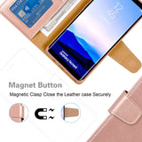 Arae Wallet Case Compatible for Samsung Galaxy Note 8 with Kickstand and Flip Cover