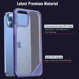 Arae Compatible with iPhone 12 Case/iPhone 12 Pro Case Military Grade Anti-Scrach Shock Absorbing Protection Durable Case 6.1 inch