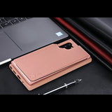Arae Case for Samsung Galaxy Note 10 Plus/Note 10 Plus 5G PU Leather Wallet Case with Card Pockets Back Flip Cover for Samsung Galaxy Note 10+ / Note 10+ 5G