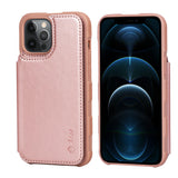 Arae Compatible with iPhone 12 Pro max Case - Wallet Case with PU Leather Card Pockets Back Flip Cover for iPhone 12 Pro Max 6.7 inch