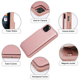 Arae Case for iPhone 11 Pro Max PU Leather Wallet Case with Card Pockets Back Flip Cover for iPhone 11 pro max 2019