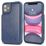 Arae Case for iPhone 11 PU Leather Wallet Case with Card Pockets Back Flip Cover for iPhone 11 6.1 inch 2019