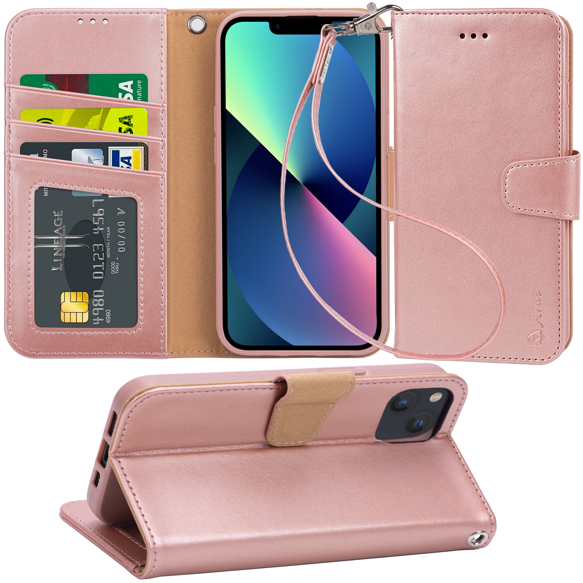 Arae Compatible with iPhone 13 and 13 Mini Case Wallet Flip Cover with – Arae case Arae Compatible with iPhone 13 and 13 Mini Case Wallet Flip Cover with – Arae case