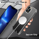 Arae Phone Case Compatible for iPhone 13 Pro and Pro Max  TPU Bumper+ Hard PC Back Cover Shockproof Anti-Scratch Drop Protection Basic Case - 1 Pack, Clear