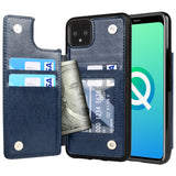 Arae Case for Google Pixel 4XL - Wallet Case with PU Leather Credit Card Holder Pockets Back Flip Cover for Google Pixel 4 XL
